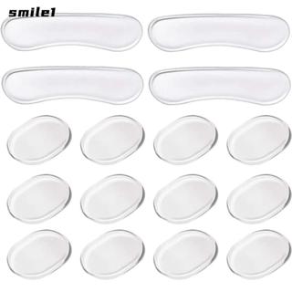 SMILE 16 ชิ้น/แพ็คกลอง Dampeners แผ่นเจล,ซิลิโคนโปร่งใสกลอง …