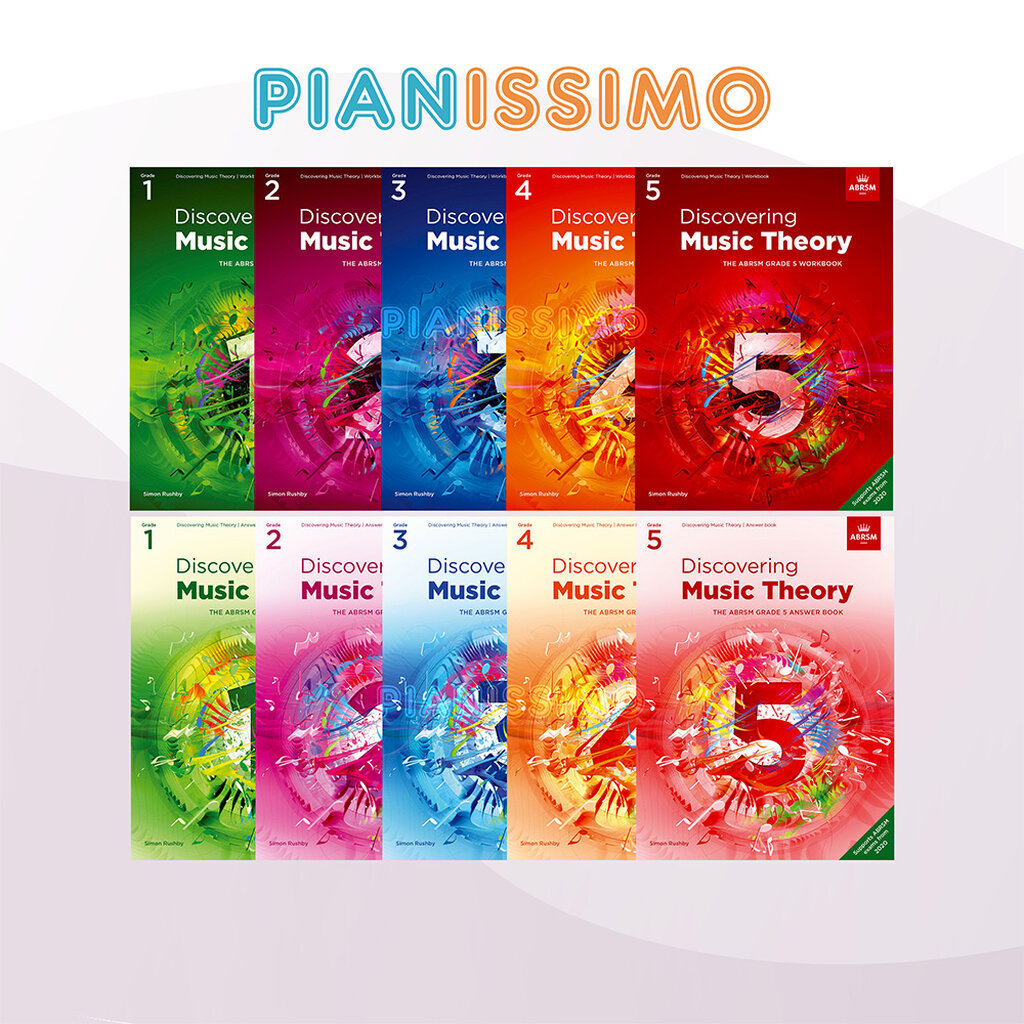 ABRSM Discovering Music Theory Grade 1 2 3 4 5