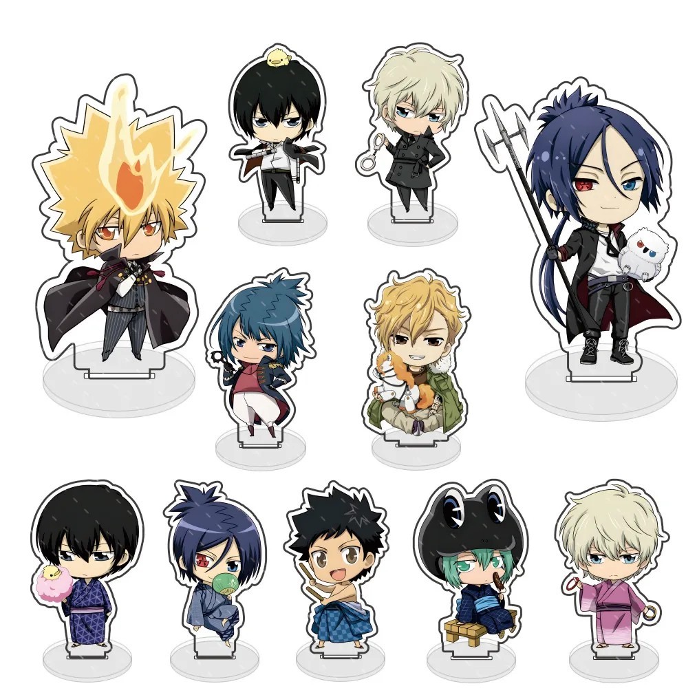 Standee อะนิเมะ Tutor Hitman Reborn Mica อะคริลิค Standee Katekyo Hitman Reborn Sawada Tsunayoshi Hi