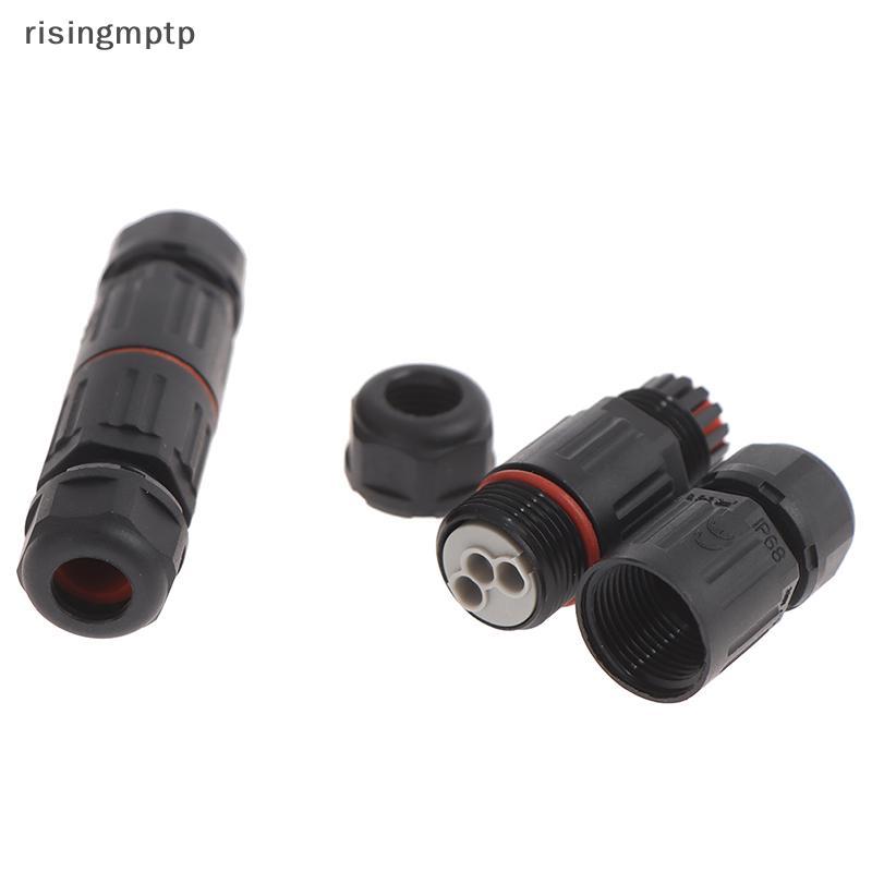 Risingmptp] IP68 ขั้วต่อสายไฟกันน้ําไฟฟ้าอุตสาหกรรมปลั๊กกลางแจ้ง Soet ใหม่