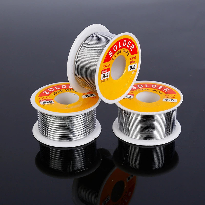 B-2 50g 100g Solder Wire Solder Wire Rosin Core ตะกั่วดีบุกลวด Rosin Solder Wire 3.9