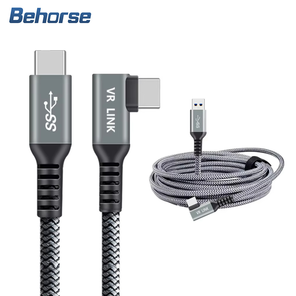 VR Link Cable สายชาร์จ USB 3.0 Transfer Cable สําหรับ Oculus Quest 3S/3/2 / Pico 4 VR อุปกรณ์เสริม
