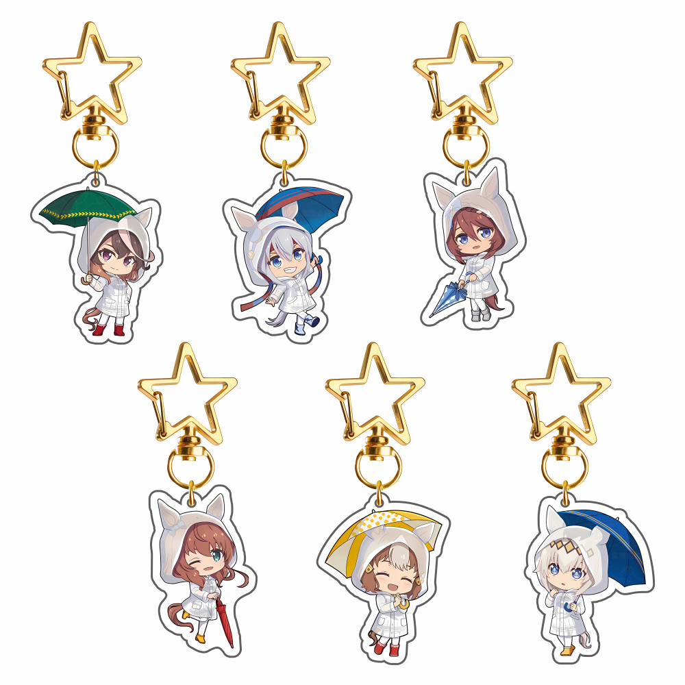 ขายร้อนอะนิเมะ Pretty Derby ตัวเลข Agnes Tachyon Mejiro McQueen Narita Taishin คอสเพลย์อะคริลิคพวงกุ