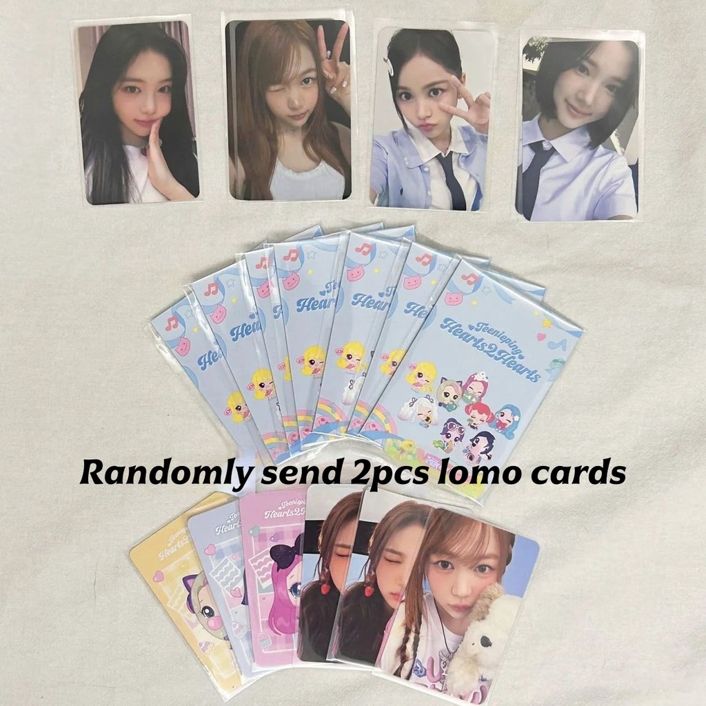 2-50 ชิ้น H2H Hearts2Hearts FOCUS Lomo การ์ด Chase Makestar Soundwave POB Photocard CARMEN JIWOO YUH