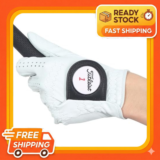 TITLEIST Golf Glove Professional Glove TG73BK-24 BK Black for Left Hand 24cm