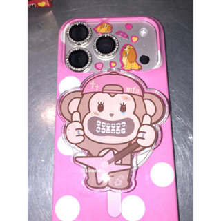 สไตล์เกาหลี ins ขาตั้งลิงน้อยน่ารักเหมาะสําหรับ iphone17pro/…