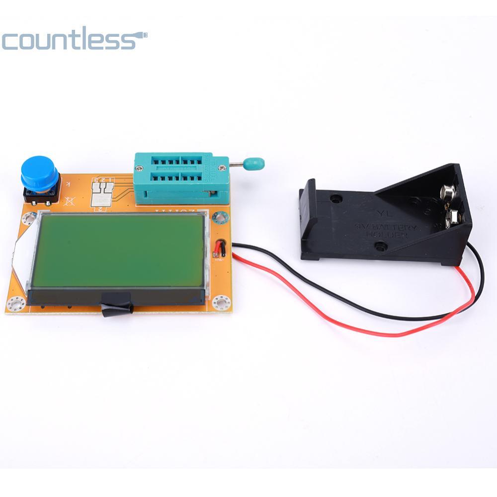 LCR-T4 Diode Triode Capacitor Resistor Test Meter ความแม่นยําสูงเครื่องทดสอบทรานซิสเตอร์ดิจิตอล ESR 