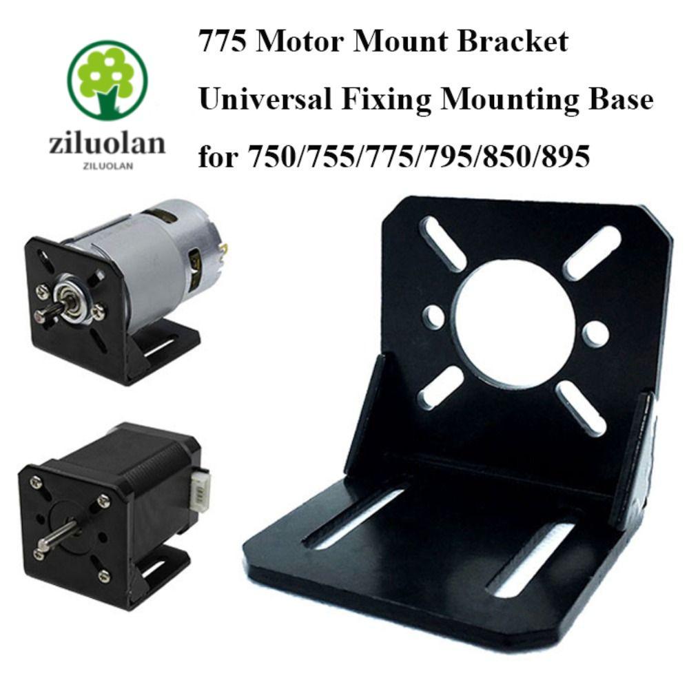 ZILUOLAN 775Motor Mount Bracket สีดํา Universal DC Motors อะไหล่