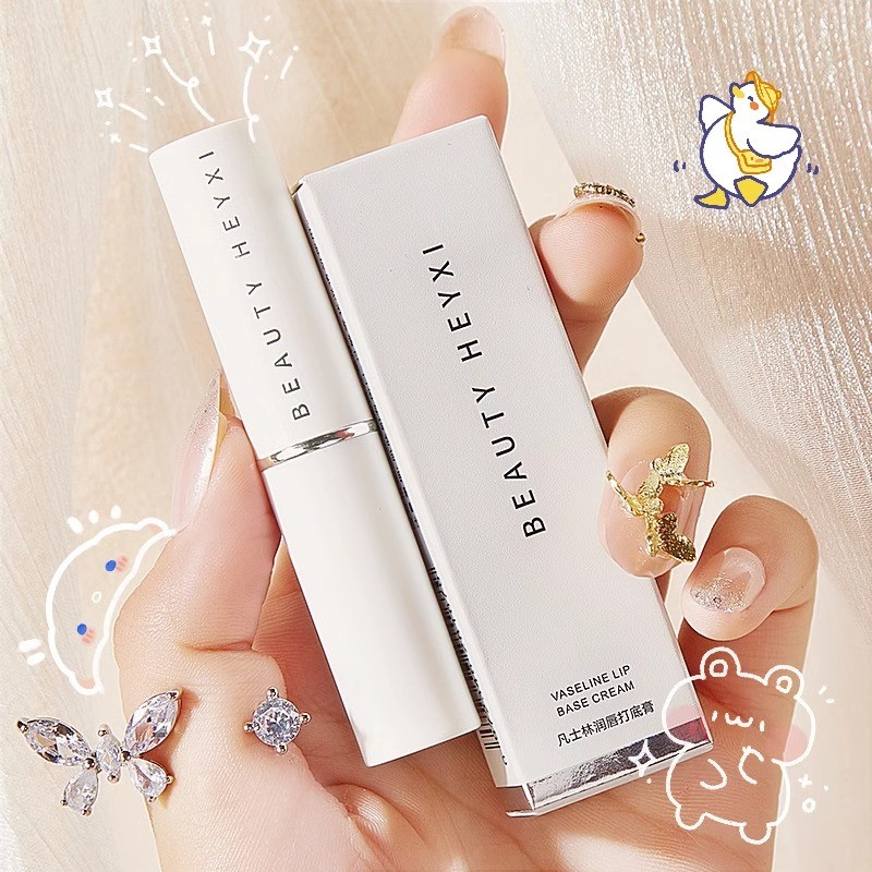 lipbalm ลิปบาล์ม Vaseline Lip Balm หญิงไม่มีสี Moisturizing Hydrating Anti-Drying Exfoliating Fade L