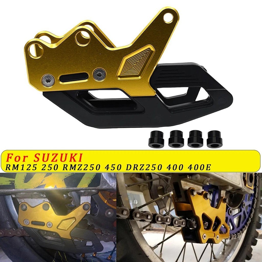 คู่มือโซ่รถจักรยานยนต์ฝาครอบ Guard Protector สําหรับ Suzuki RM125 RM250 RMZ250 RMZ450 RMX450Z YAMAHA