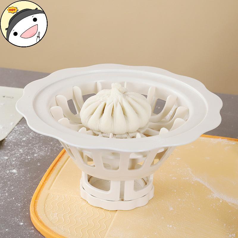 Lanf ดอกไม้รูป Baozi ทํา Mould สะดวก Fast Easy Fall โฮมเมด Dumpling Bao Siu Mai เครื่องสําหรับ DIY ค