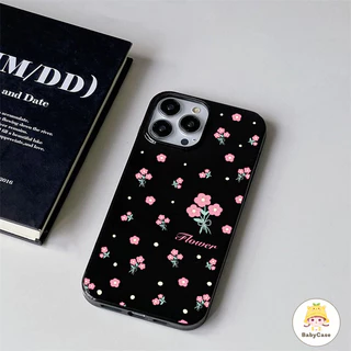 เคสไอโฟน 16 17 สำหรับ iPhone 11 13 15 12 14 Pro Max 7 16 14 15 8 Plus X XR XS Max 15 Pro เคสผิวมันลายจุดน่ารักเรียบง่าย
