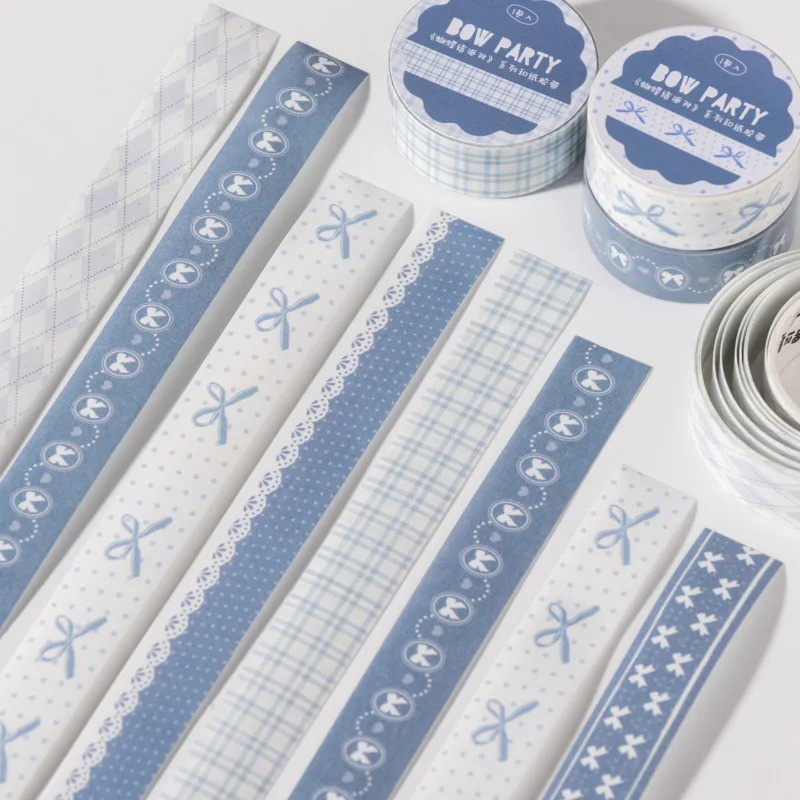 Journal GO 1.5x200 ซม.น่ารักโบว์สติกเกอร์ Washi เทปตกแต่งปิดผนึกของขวัญกล่องการ์ดสมุดภาพวารสาร diy Masking เทป ราคาถูก Shopee Lazada