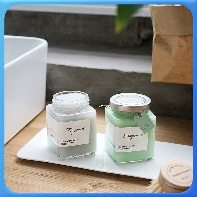 青柠味固体香膏栀子花车载持久淡香卧室卫生间家用办公室无香薰20260317Lime-scented Solid Balm with Gardenia Fragrance, Long-last Ligh