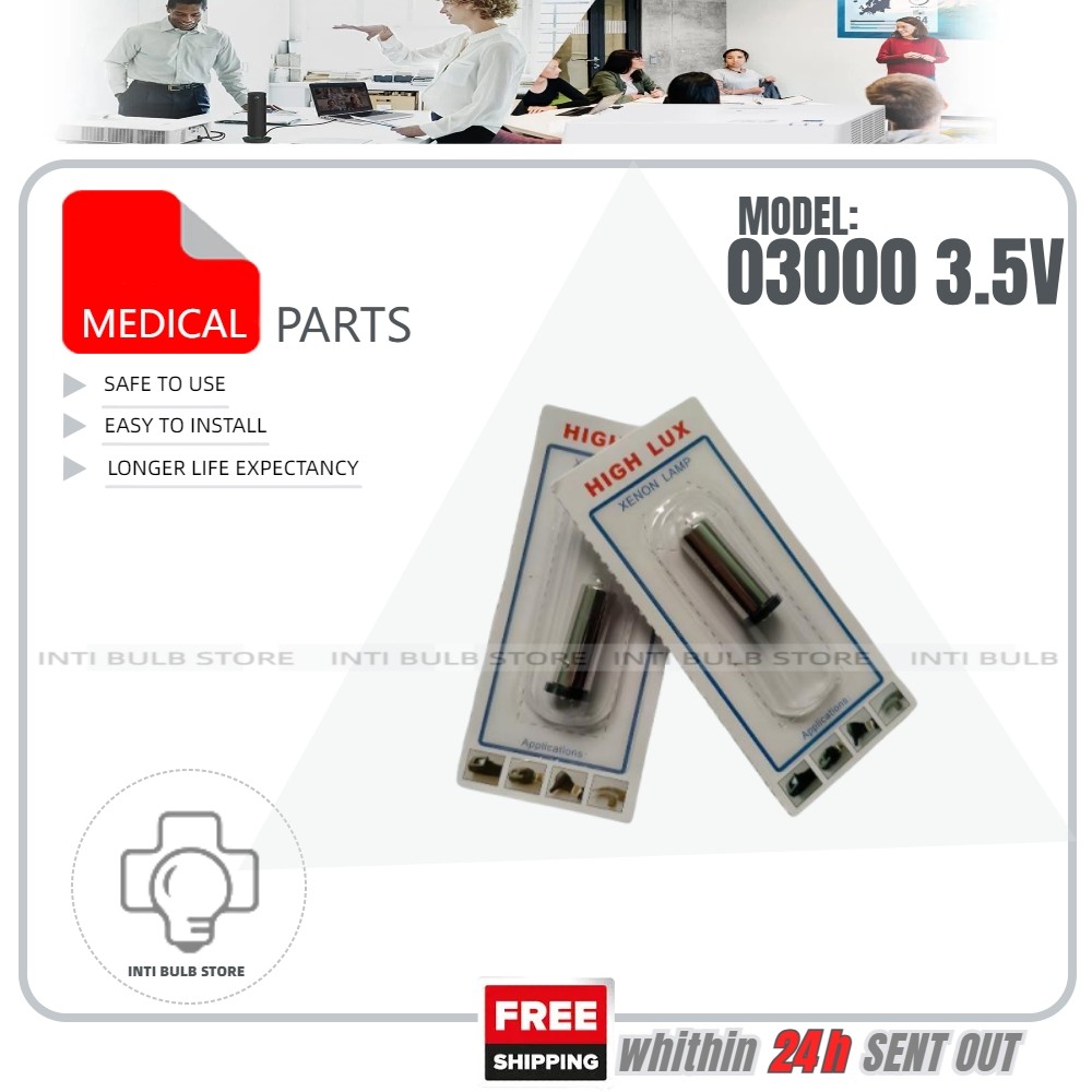 Welch allyn Ophthalmoscope หลอดไฟ 11710 11600 11605 11610 03000 3.5V