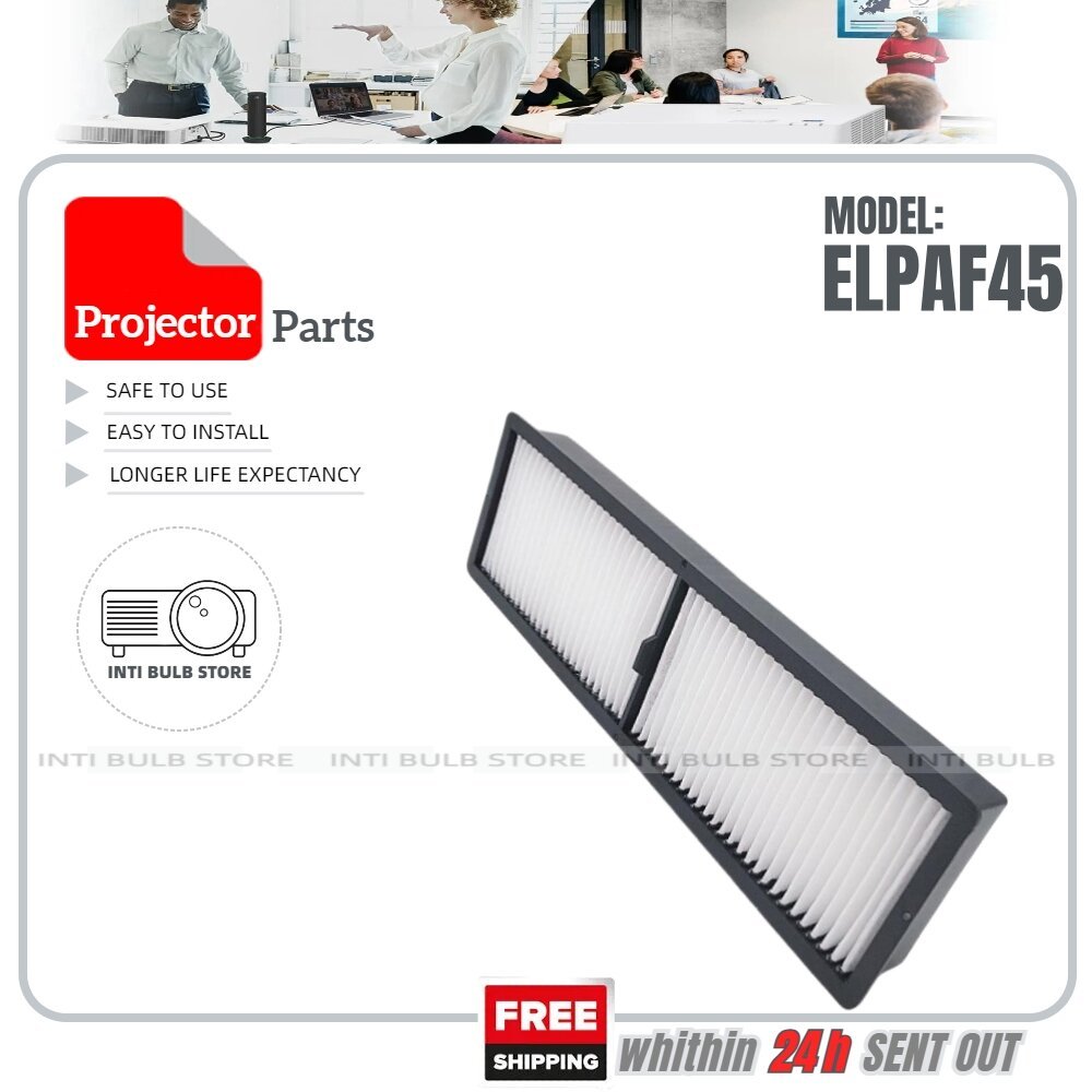 สําหรับ Epson ELPAF45 โปรเจคเตอร์กรองอากาศ CB-4550 CB-4750w CB-4850wu CB-49.5Wu CB-4770W CB-5510 CB-
