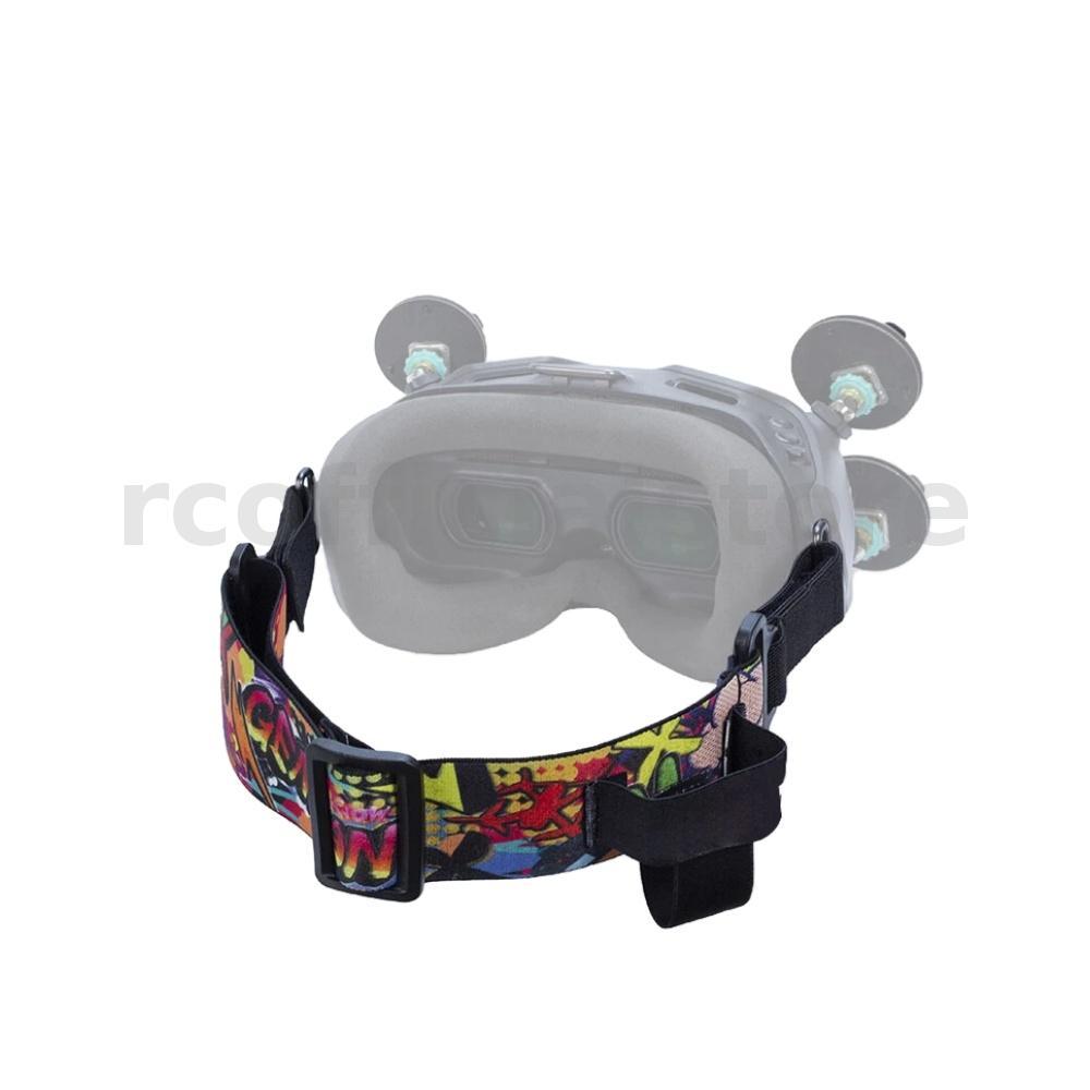 GEMFAN WL-09 FPV Goggles ที่คาดผมแบบปรับได้สําหรับ DJI/ Fatshark/ Skyzone Racing & Freestyle