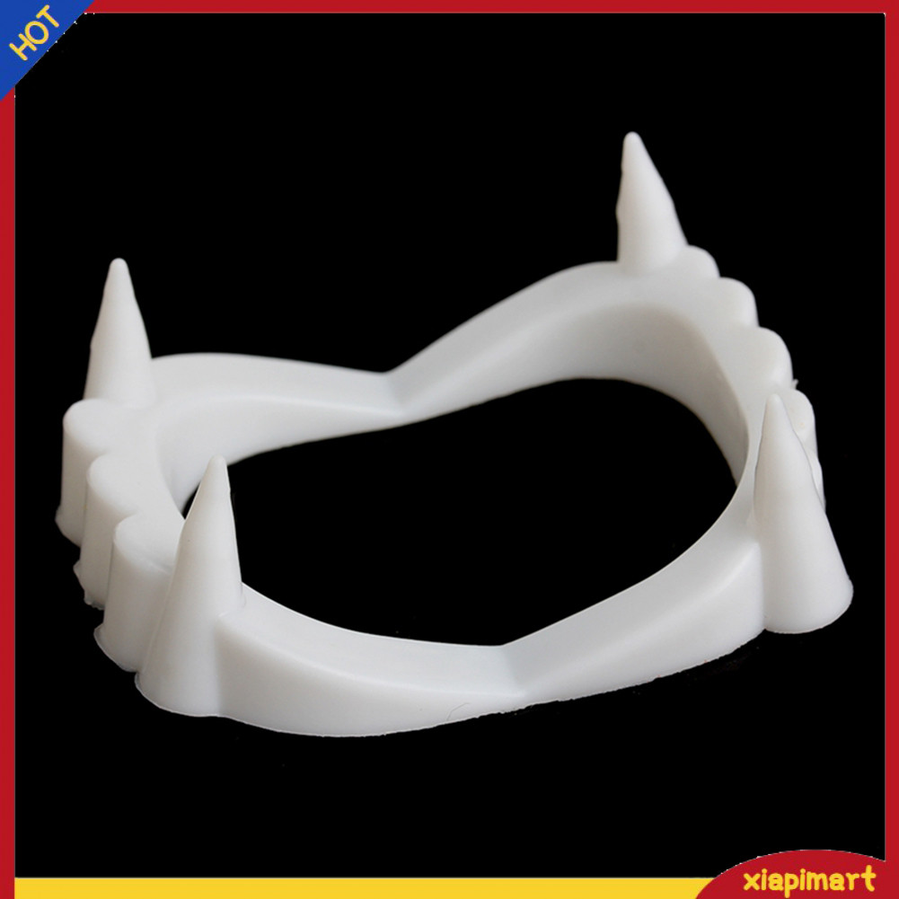 {xiapimart} Vampire Dracula Sharp Tooth Werewolf Zombie Fangs Halloween Party Favor