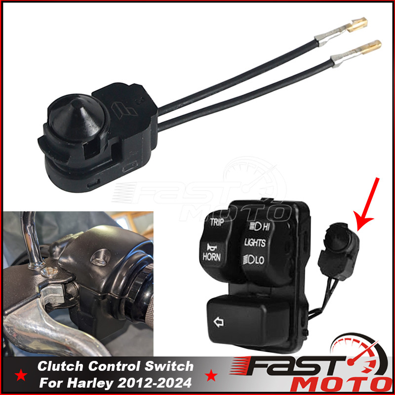 TC Clutch Interlock Safety Switch 71500117 71500117A For Harley Dyna Softail Sportster XL 883 1200 C