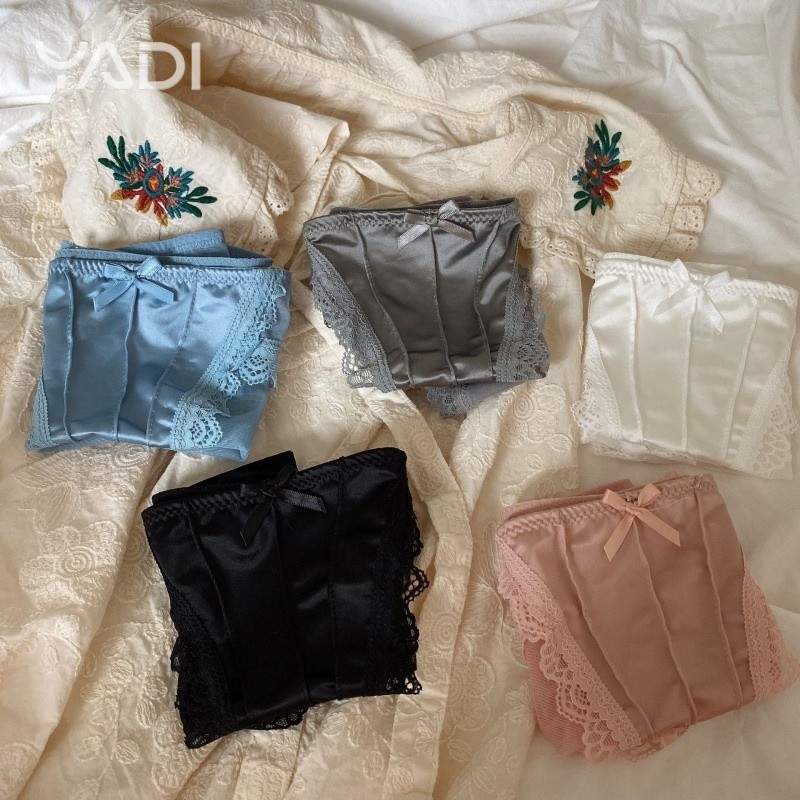 【YADI】🔥ใหม่ถูกที่สุด พร้อมส่งในไทย ซีทรู ลูกไม้ เป้าสองชั้นลดอับชื้น งานสวย ไม่คัน M Sexy ระบายอากาศ สวมใส่สบาย💖