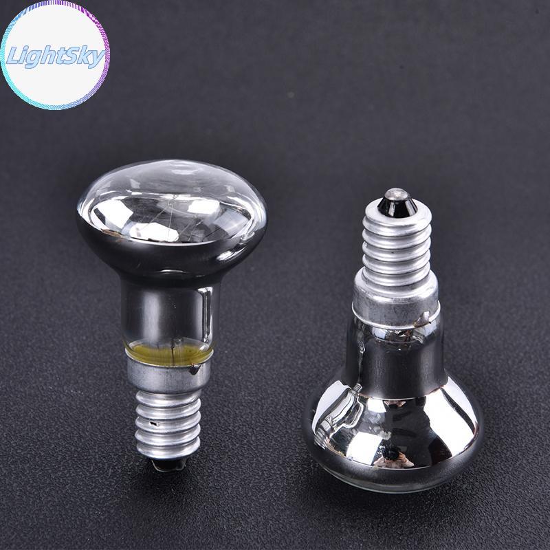 LightSky เปลี่ยนโคมไฟลาวา E14 R39 30W Spotlight สกรูในหลอดไฟ Spot Light TH