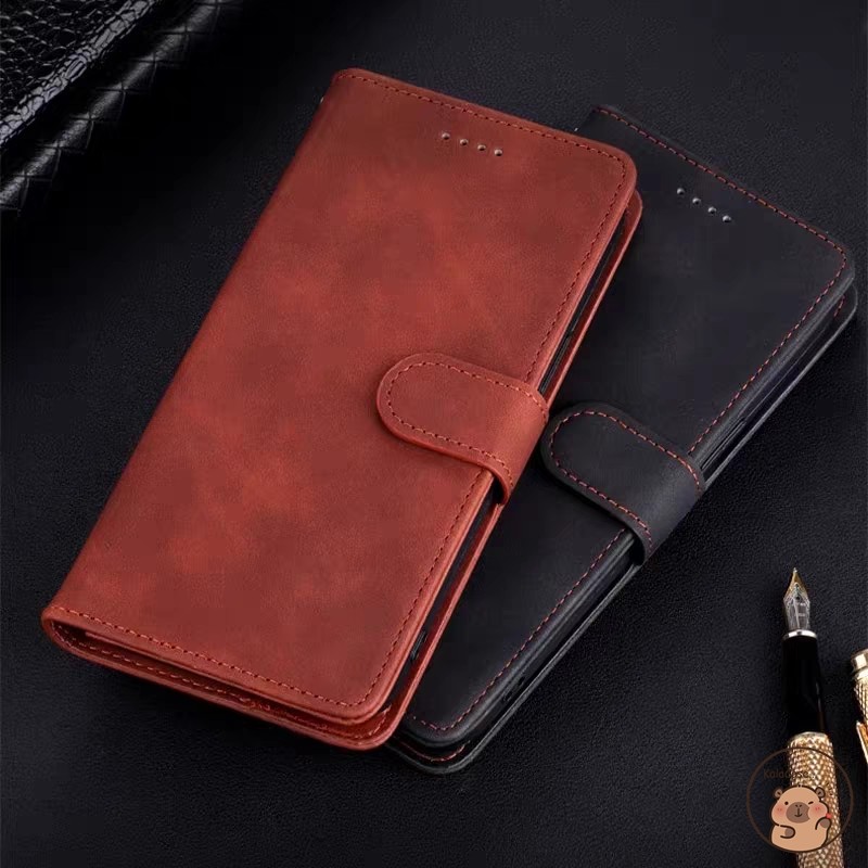 สําหรับ OnePlus 13 12 11 11R 10 10R 10T 9 9R RT 8 8T 7 7T Pro 5G 4G เคสโทรศัพท์หนังธุรกิจ Simple Skin Feel กระเป๋าสตางค์ช่องใส่การ์ดขาตั้งปลอกอ่อนกรณีฝาครอบ