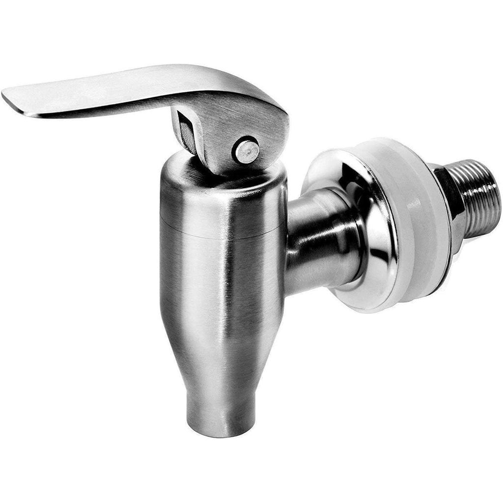 เครื่องจ่ายเครื่องดื่ม DOZYANT Push Style Spivot,สแตนเลสขัดเงาสําเร็จรูป,ก๊อกน้ําเปลี่ยนตู้น้ํา,เหมาะกับระบบกรอง Berkey และ Gravity