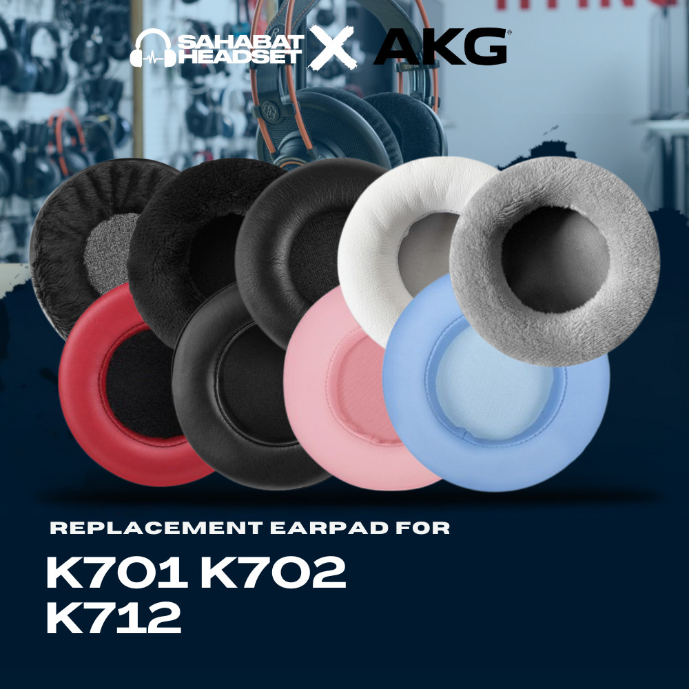แผ่นรองหูฟัง AKG K701 K702 K712 แผ่นโฟมแพด
