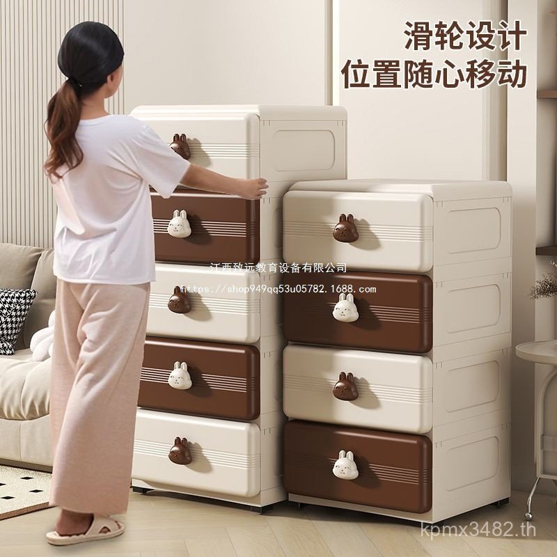 One-Layer Locker Storage Multi-Layer พลาสติกเสื้อผ้าลิ้นชักประเภทตู้ขนมขบเคี้ยวกล่อง Locker เด็กทารก