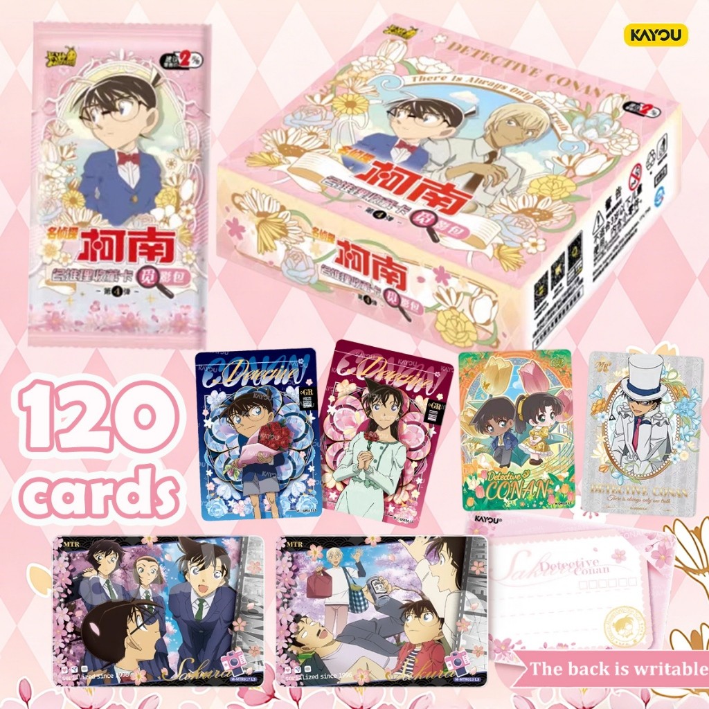 Kayou Conan T2W4 คอลเลกชันการ์ดของเล่นเด็ก