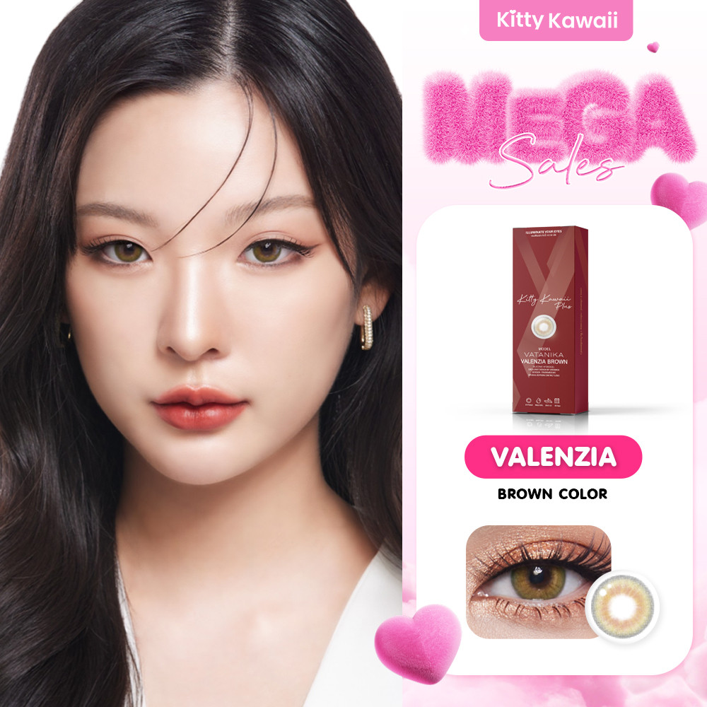 VATANIKA LENS : Valenzia Brown คอนแทคเลนส์โดย แพร วทานิกา