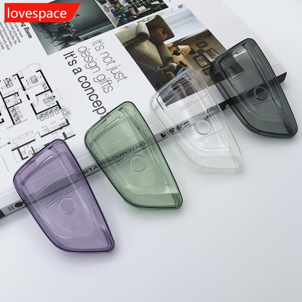 LOVESPACE Soft TPU รถ Remote Key กรณี Fob Keyless กระเป๋าสําหรับ BMW X1 X3 X5 X6 X7 1 3 5 6 7 Series
