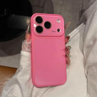 Luxury Tempered Glass Case Change To Iphone 17ProMax Phone Case for Iphone 12 13 14 15 16 17 Pro Max Large Window Lens Camera Protection Candy Color Shockproof Cover