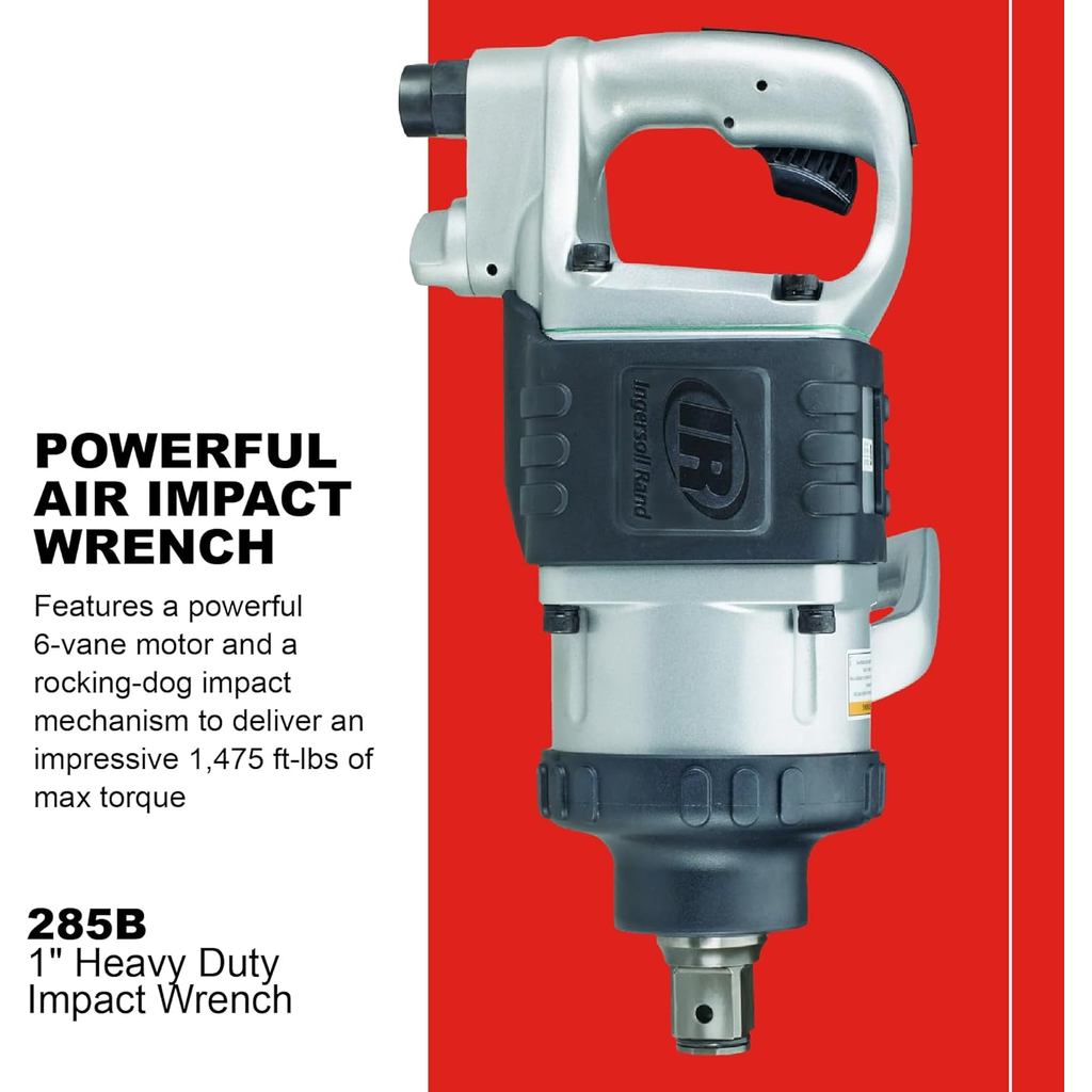 Ingersoll Rand Ingersoll-Rand 285B ประแจผลกระทบสําหรับงานหนักขนาด 1 นิ้ว