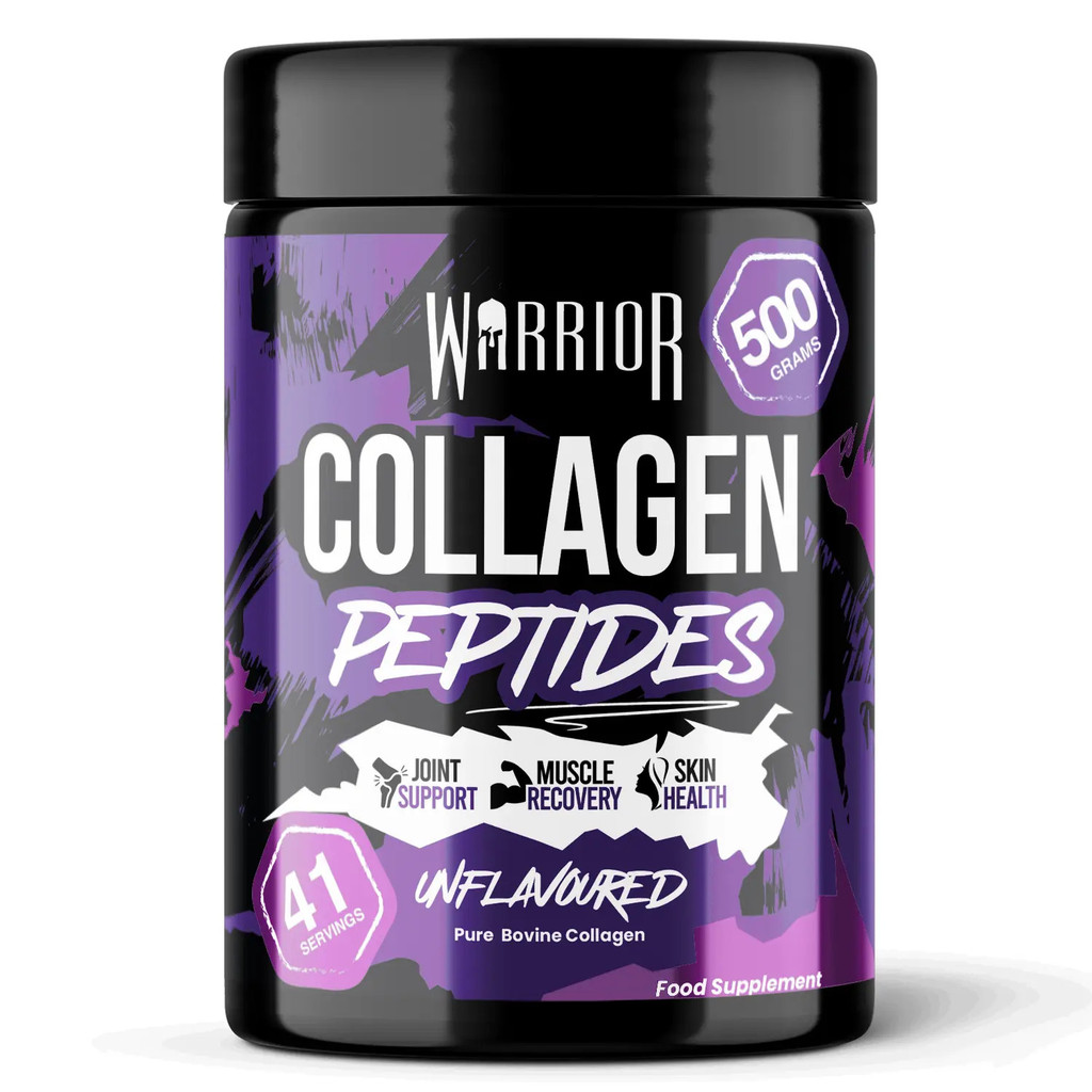 Warrior Collagen Powder 500g - ปรับสภาพผิว ผม เล็บ และข้อต่อ สกัดจากคอลลาเจนชนิด I & III บริสุทธิ์ ไ