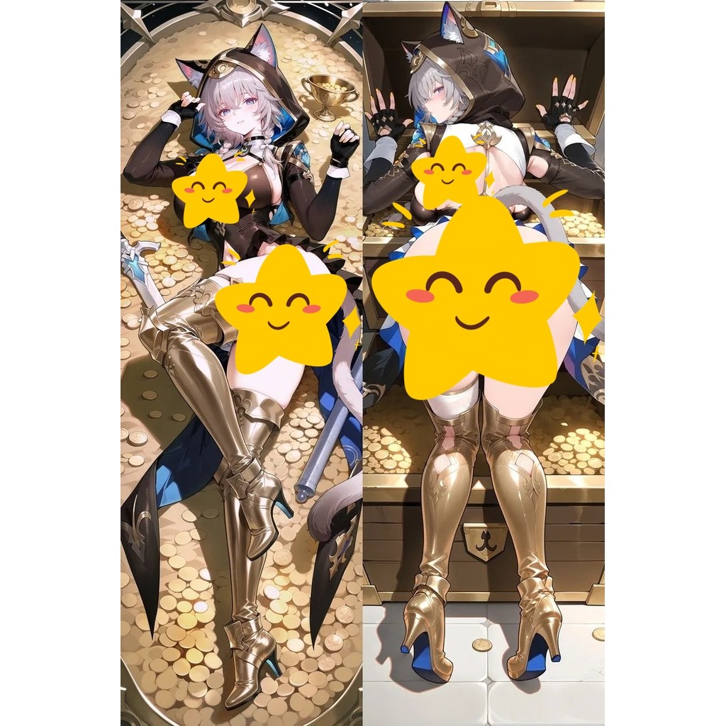 Honkai Star Rail Cipher อะนิเมะ Dakimakura กอดหมอน Body Case Otaku Sleepy หมอนครอบคลุม