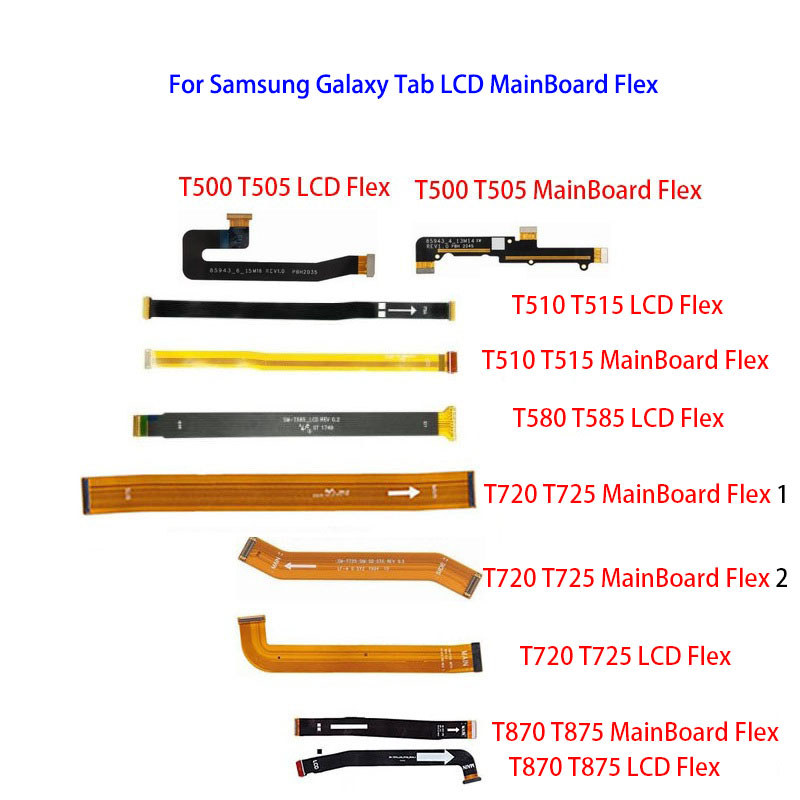 LCD MainBoard เมนบอร์ด Flex สําหรับ Samsung Galaxy Tab T500 T505 T720 T725 T510 T515 T580 T585 T860 