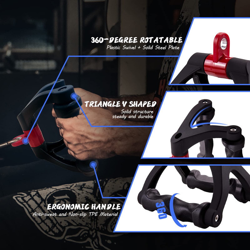Biceps Triceps Excise Grip กลับออกกําลังกายจับ Ergonomics รูปที่ 8
