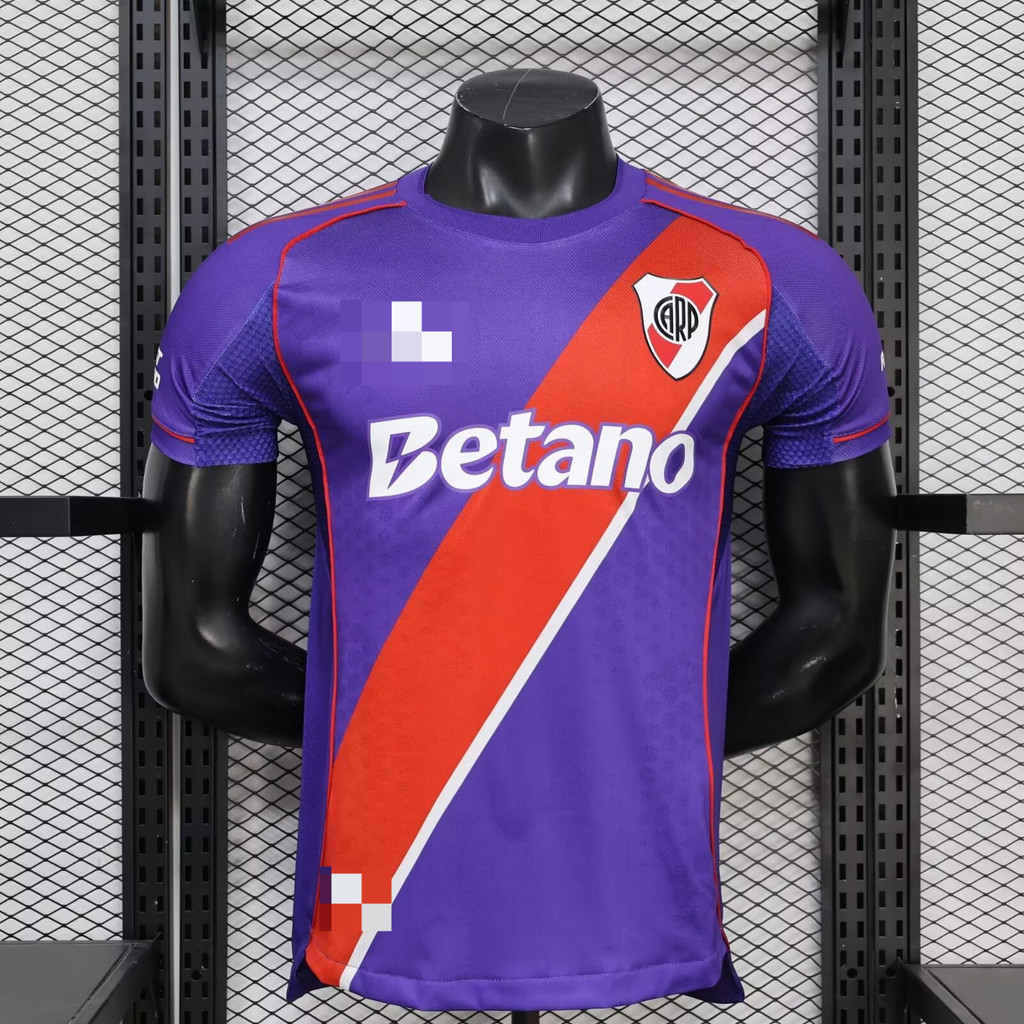 เสื้อฟุตบอลเยือนทีม River Plate แบบแขนสั้น