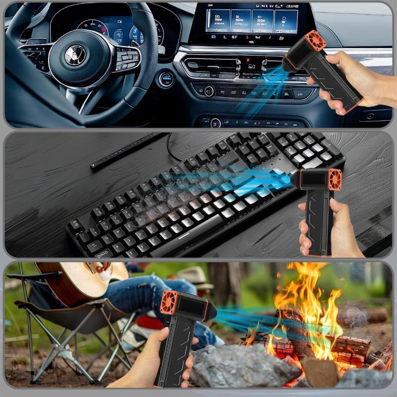 XHL พัดลมเทอร์โบชาร์จแบบชาร์จไฟได้ 140000RPM การทํางานแบบเงียบสําหรับการระบายความร้อนอย่างมีประสิทธิ