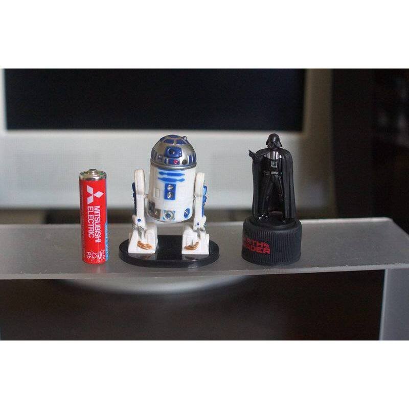 S เครื่องประดับ Vida Pinjing รุ่นพร้อมสต็อกของเล่นชายตุ๊กตา Samurai สีดํารูป r2d2 Boy Star Wars Take