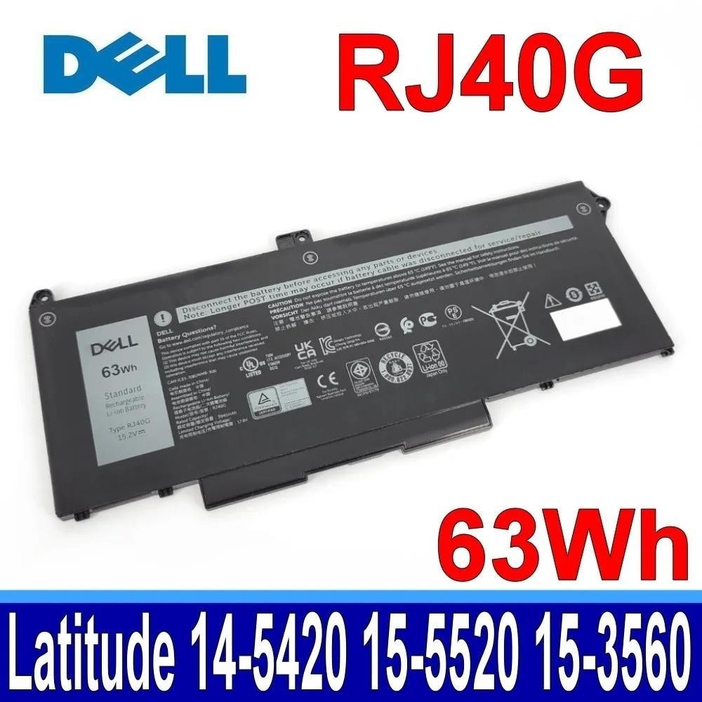 แบตเตอรี่ 6 DE.LL RJ40G สำหรับ Latitude 5420 5520 Precision 3560