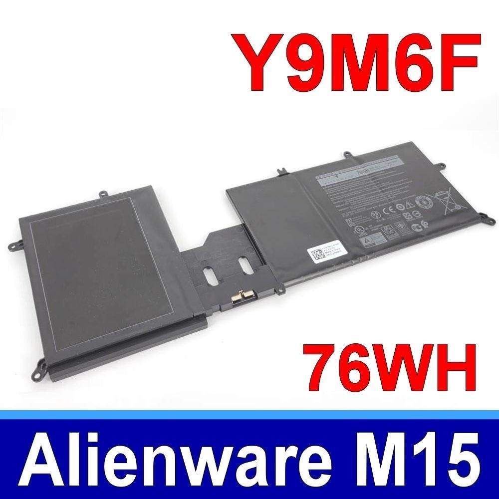 แบตเตอรี่แล็ปท็อป 2 DE.LL ALIENWARE Y9M6F M15 R2 M17 R2 P41E P41E001 P87F P87F001