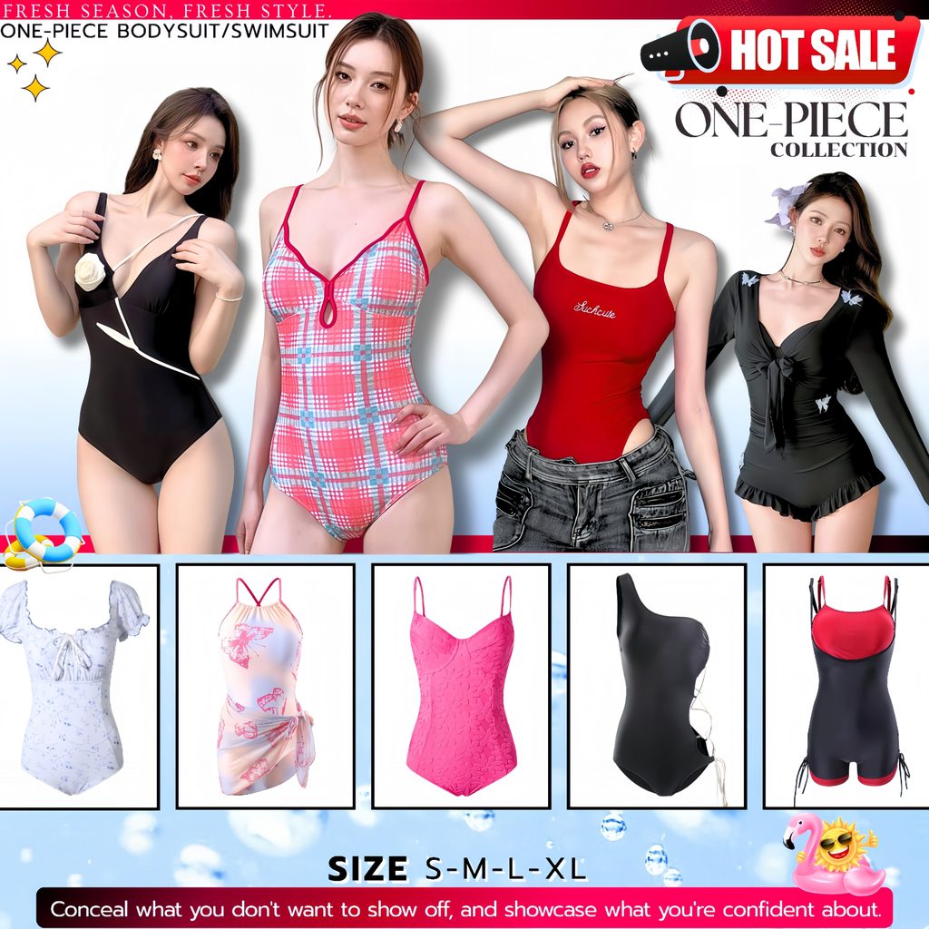 BIKINI FACTORY ลดราคา!!BIG SALE ชุดว่ายน้ำ บิกินี่ ผู้หญิง เซตสุดคุ้ม🍬✨ มีไซส์ M-XL | น้ำหนัก 40-65 กก.พร้อมส่งไว SET-2