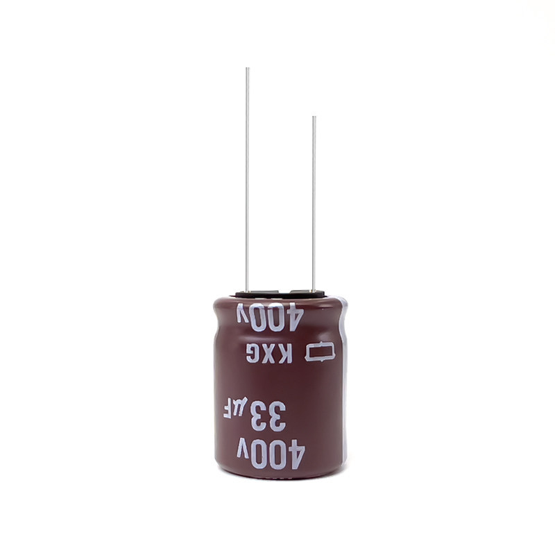 400V33UF ญี่ปุ่นเคมี Black King Kong ของแท้ยี่ห้อใหม่ In-Line Electrolytic Capacitor 33UF 400V 16X20