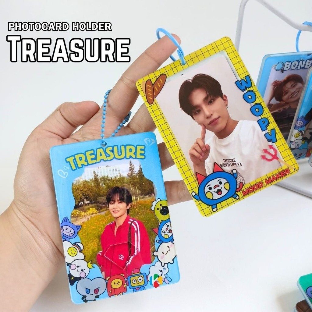 Cahol Photocard TREASURE TRUZ TEUME – Card Holder Photocard KPOP - KPOP Merch - Treasure Merch - Uno