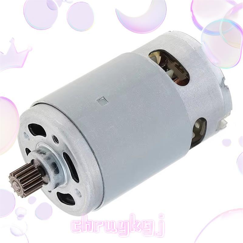 ชิ้นส่วนเครื่องมือไฟฟ้า RS550 แปรงมอเตอร์ 14 ฟัน 18V สําหรับสําหรับเจาะประแจ Logging Saw Chainsaw ch