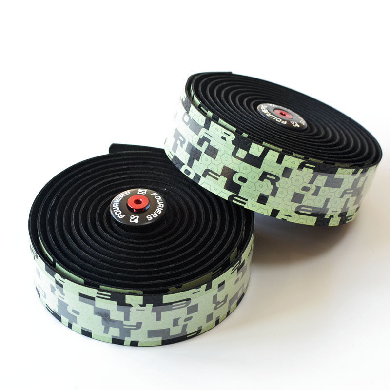 FOURIERS FOURIERS Road Bike Letter Handlebar สายคล้อง Trail Bend Handlebar TT Handlebar ฝาครอบโฟม Sh