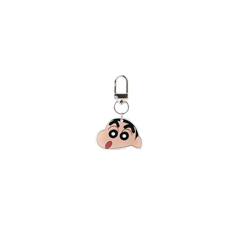MISSKOI การ์ตูน Crayon Shin-Chan Xiaobai พวงกุญแจน่ารักนักเรียนกระเป๋านักเรียนจี้อะนิเมะกระเป๋าดินสออุปกรณ์เสริมขนาดเล็ก All-Match ราคา ถูกที่สุด ดีลบีเคเค แกลเลอรีภาพที่ 7