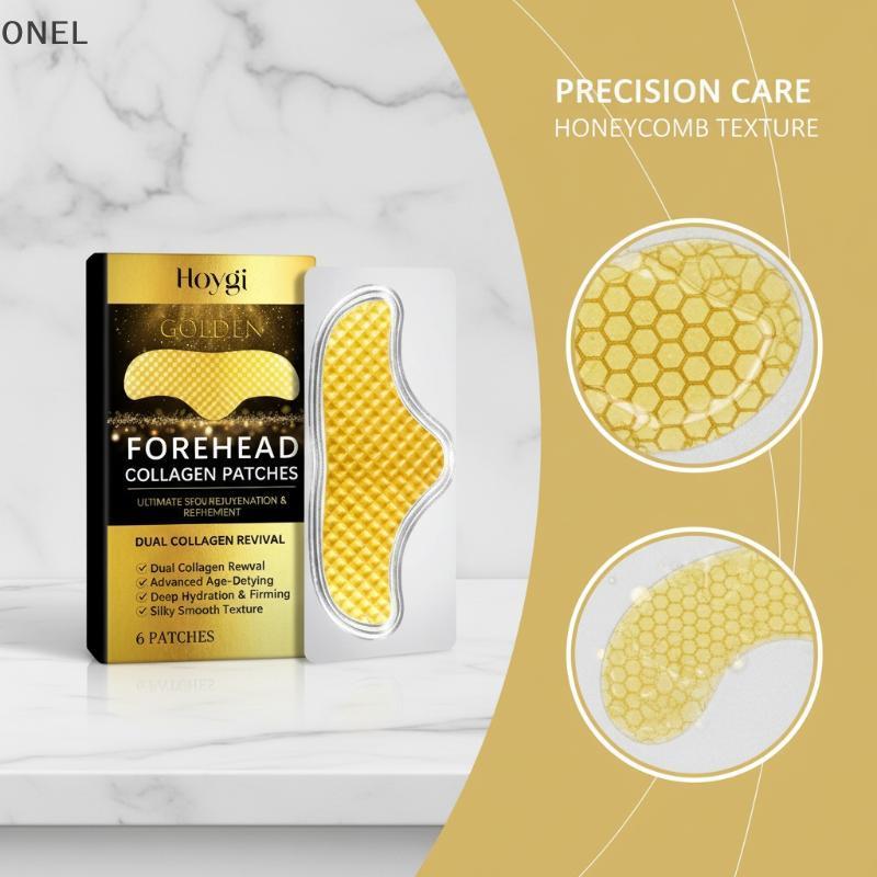 ONEL คอลลาเจนหน้าผากริ้วรอยแพทช์ยกกระชับต่อต้านริ้วรอยจางและเรียบเนียนเส้นละเอียดลดความแห้งกร้านกระช